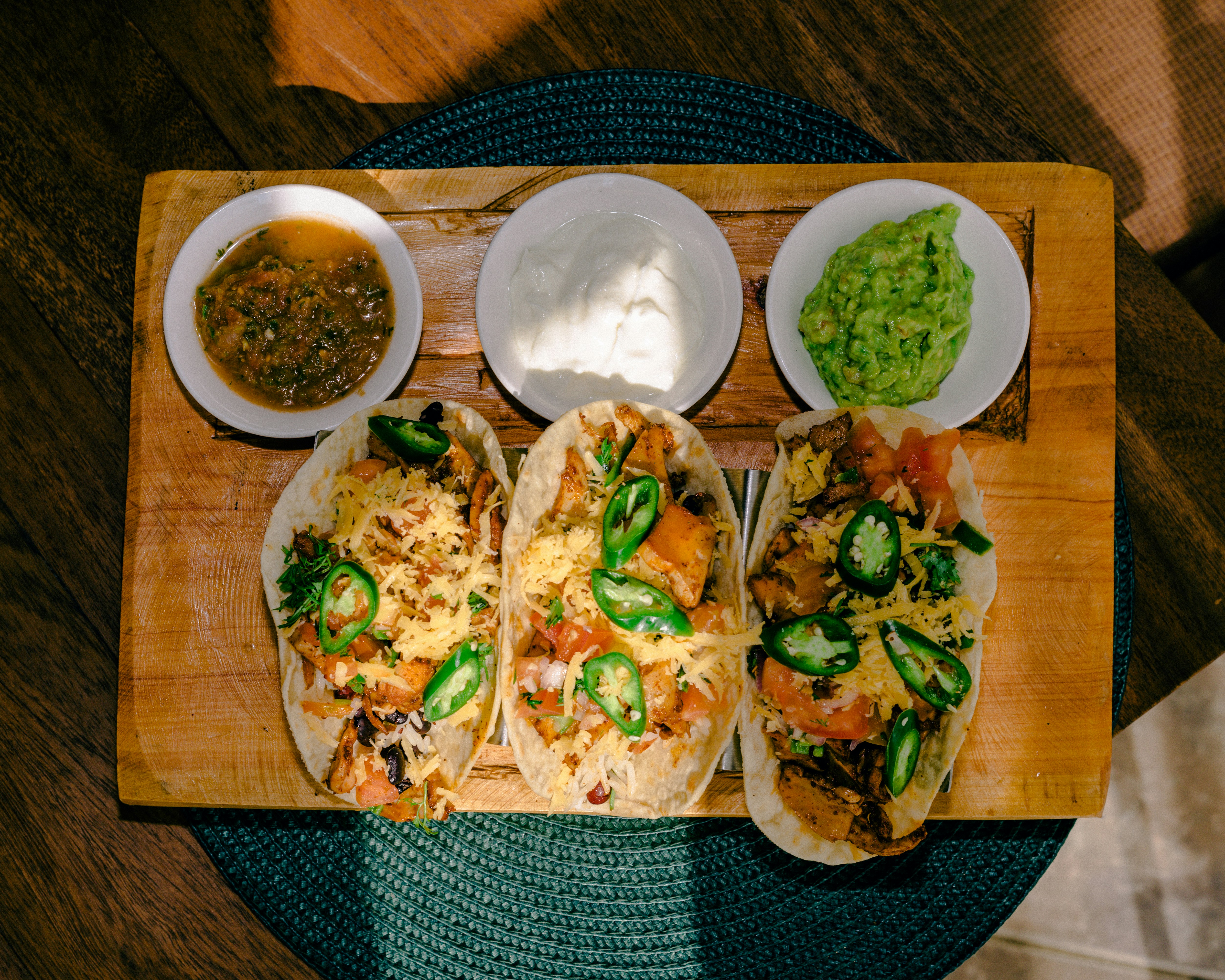 Crunchy tacos close-up 3